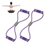 2 Pcs Resistance Band - Full Body Workout for Home &amp; Gym