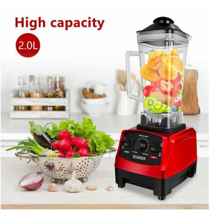 Happy Home 2L Commercial Blender – 4500W High Performance with Grinder Jar