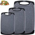 3pcs Kitchen Double Sided Cutting Board