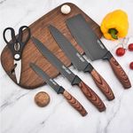 6-piece Professional Chef's Rust-proof Kitchen Kn-ife S-et