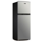 VON VART-19DHS Double Door Fridge 136L - Silver (1YR WRTY)
