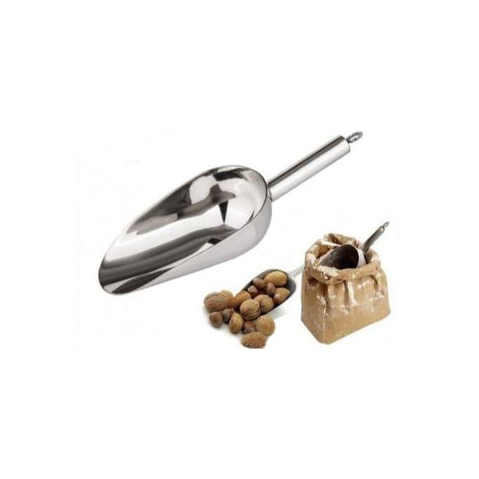 cereal scoop//stainless steel