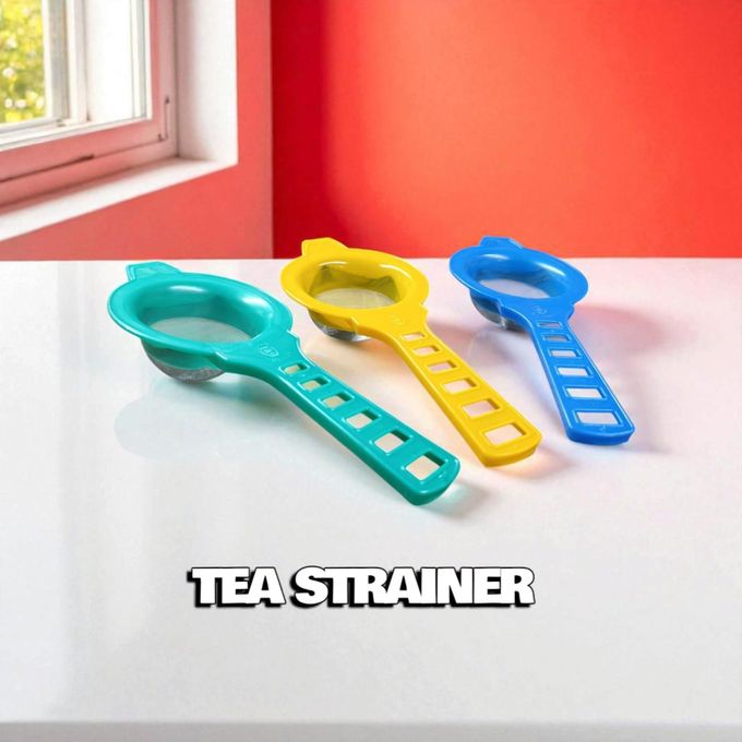 3 pc 10 cm double layer wire net tea strainer
