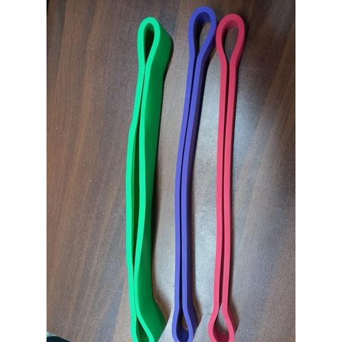 Three-piece resistance bands