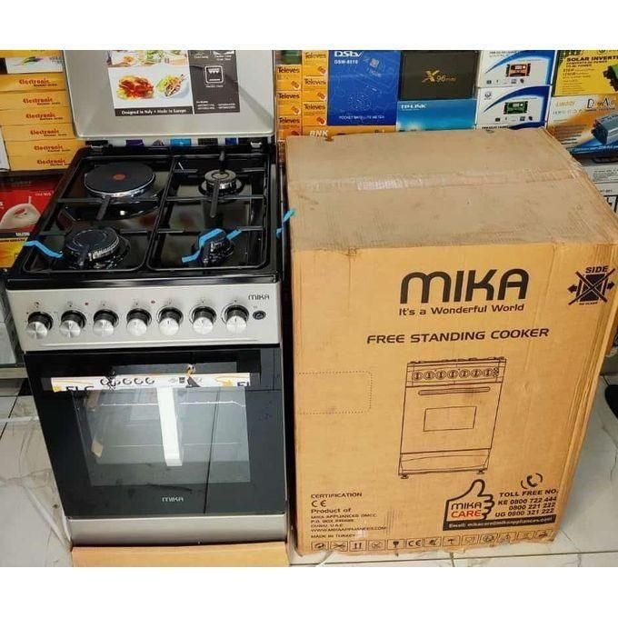Mika Free Standing Cooker,50cm X 60cm,3 Gas+1 Hot Plate,