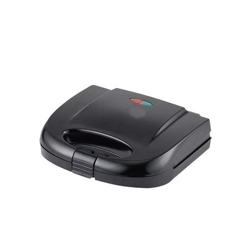 TodyJeyHo Sandwich machine, 700W, insulated handle, locking system, non-stick coating, black
