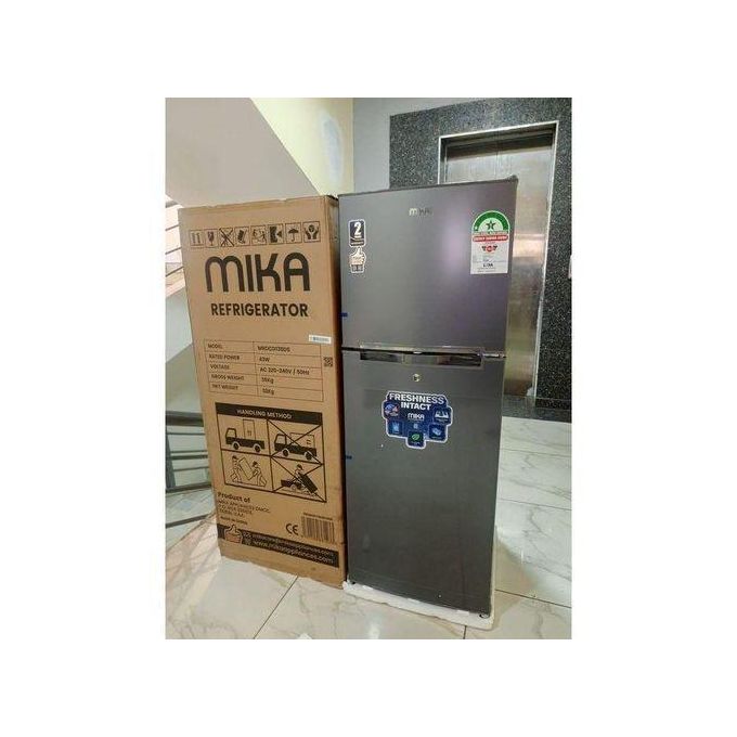 Mika 138 litres double door refrigerator
