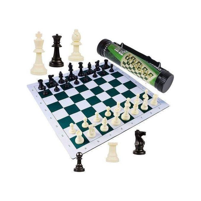 Tournament chess mat, foldable chess mat,