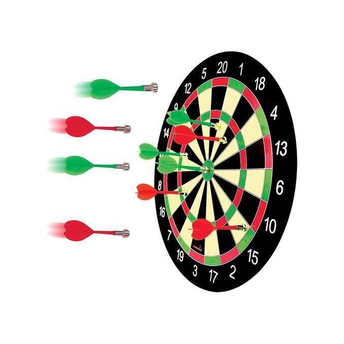 Dartboard Set 17'' Darts Dart Board Game
