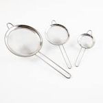 3Pcs Stainless Steel Sieve Set