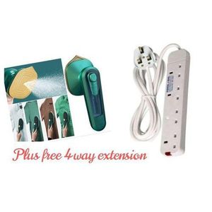 Portable Dry And Steam Iron Box Plus Free 4 Way Extension
