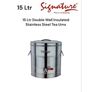 Signature 15L Double Wall Insulated Stainless Steel Tea Urn