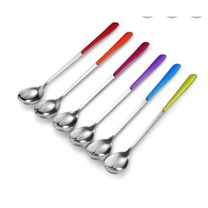 One Teaspoon 6pcs Long Tea Spoon