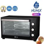 Nunix 20 Litres Electric Oven with Rotisserie Grill