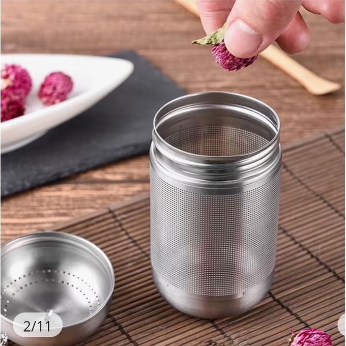 Stainless Steel Tea &amp; Spice Infuser Ball – Fine Mesh Tea Strainer