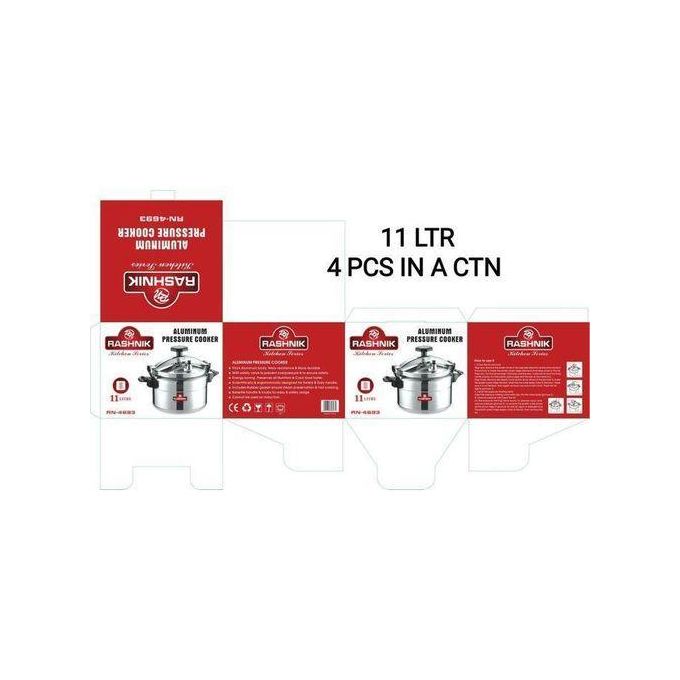 Rashnik 11 litres  Manual pressure cooker