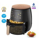 Nunix 5Liters Electric Air Fryer-Oil Free With Digital Touch Screen AF-05GL