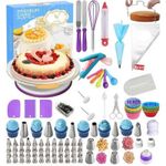 285 Pcs/set Cake Turntable Cake Decorating Tools Kit