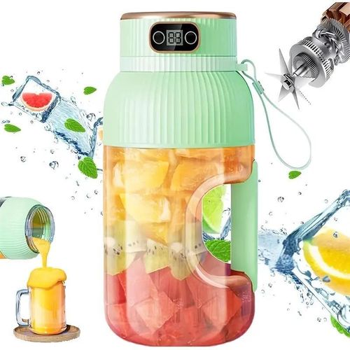1200ml Electric Juicer Cup, Ice Crusher - Green
