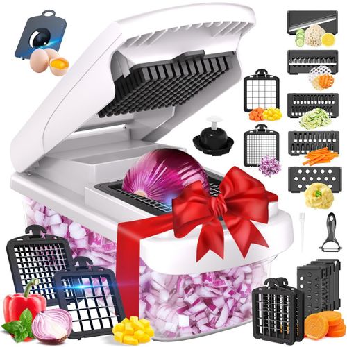15 in 1 multifunctional vegetable cutter, kitchen vegetable chopper, potato slicer