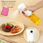 200ml White Kitchen Oil Sprayer Bottle With Free Gifts