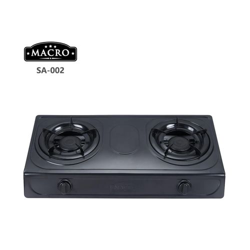 Macro Gas Cooker 2 Burner Stainless Steel SA-002