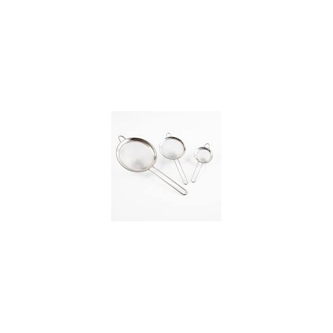 3Pcs Stainless Steel Sieve Set