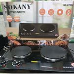 Sokany Double electric hot plate cooking stove