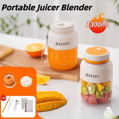 Portable Juicer Blender,1300ml Multifunctional Large Capacity Fruit Vegetable Mixer