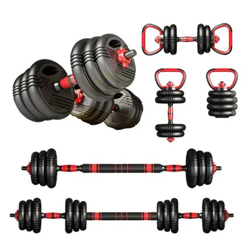 Classic Dumbbell Barbell Kettlebell Adjustable Weight Set - 40kg