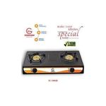 Eurochef  stainless steel 2 burner cooker