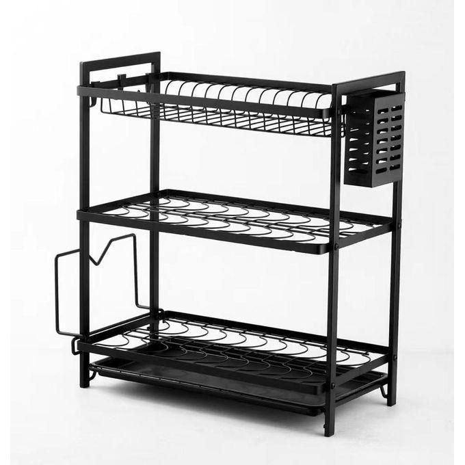 Metallic Quality Dish Rack 3 TIER