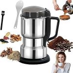 Electric Coffee &amp; Spice Grinder with Stainless Steel Blades