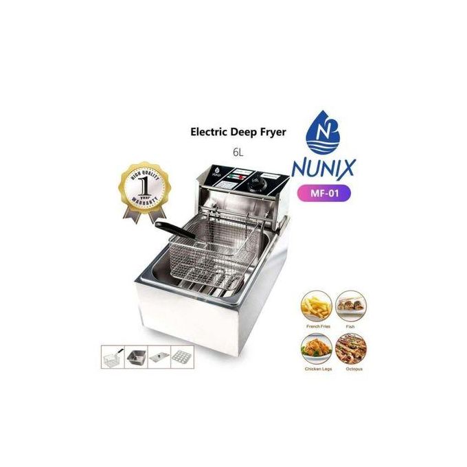 Nunix  6L Single Deep Fryer Machine/chips Fryer