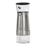 Stainless Steel Electric Coffee Grinder – 5-Speed Adjustable Bean &amp; Spice Mill