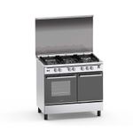 Haier Cooker 5 Gas Burner With Electric Oven And Gas Storage Space 60X90  HCR6050DES