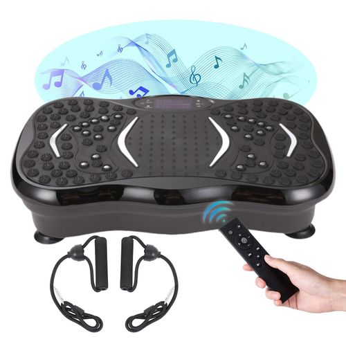 Vibration Plate Exercise Machine – Whole Body Fitness Platform for Weight Loss, Recovery &amp; Circulation,Home Workout Trainer with LED Display &amp; Remote -150kg