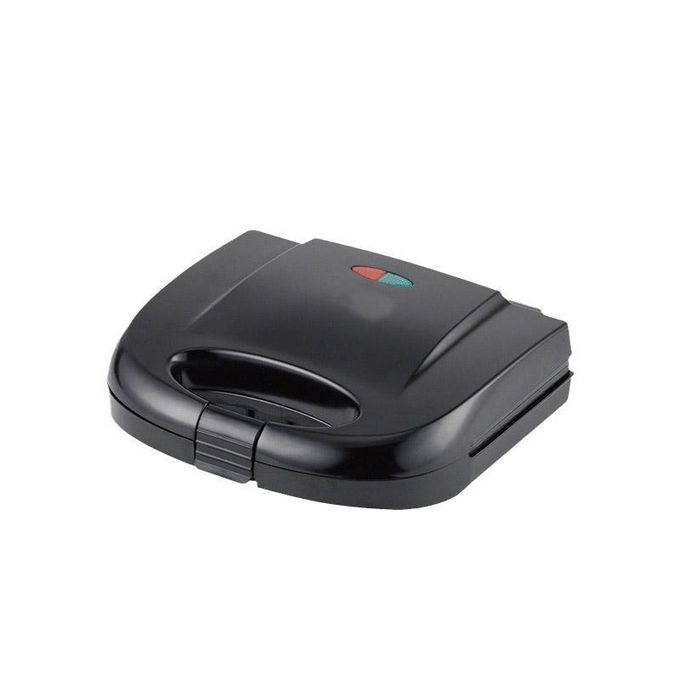 TodyJeyHo Sandwich machine, 700W, insulated handle, locking system, non-stick coating, black