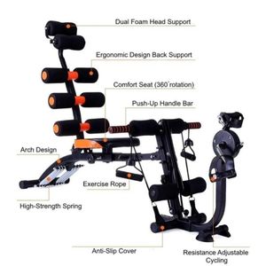 Seven Pack/Six Pack With Cycle Pedal Machine