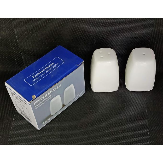 Ceramic Salt and Pepper Set Stylish Kitchen Spice Dispenser Shakers with Airtight Lids for Home Dining Table Cooking Accessories Durable Non-Toxic and Easy to Clean