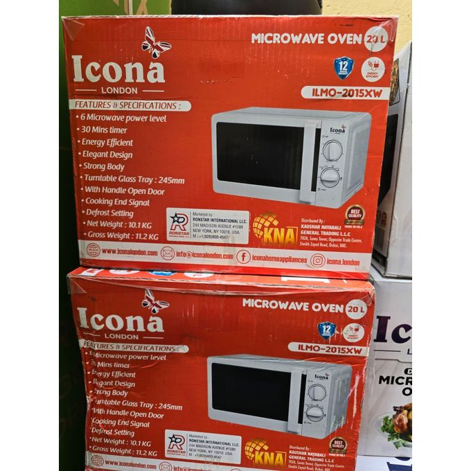 ICONA 20 litres  manual microwave