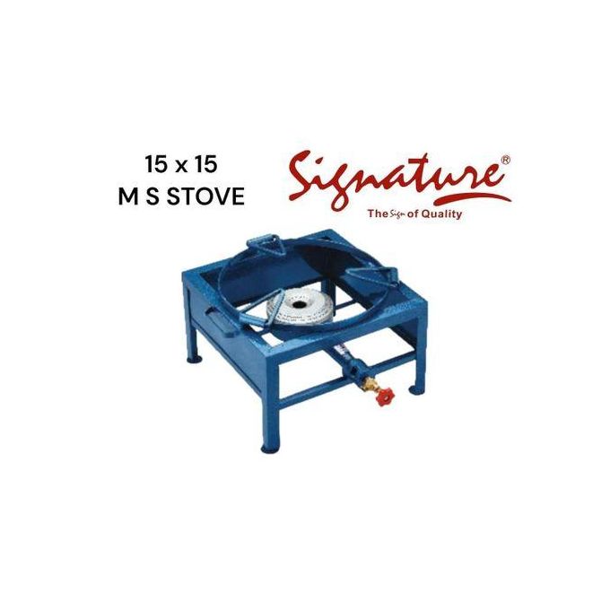 15 X 15 Single Burner MS Square Gas Stove