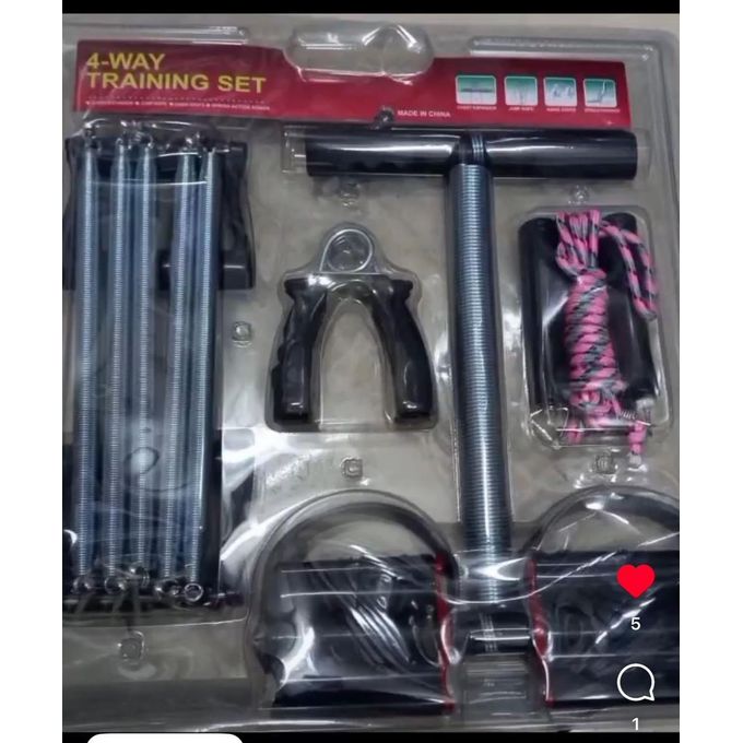 4 Way Training Set With Chest Expander