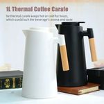 Thermal Nordic Insulation Flask, Large Capacity Household Vacuum Insulation Pot, Tea Coffee Hot Water Flask