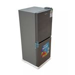 Vision Plus VPFR140NC, 140L Double Door Bottom Freezer Fridge - Inox