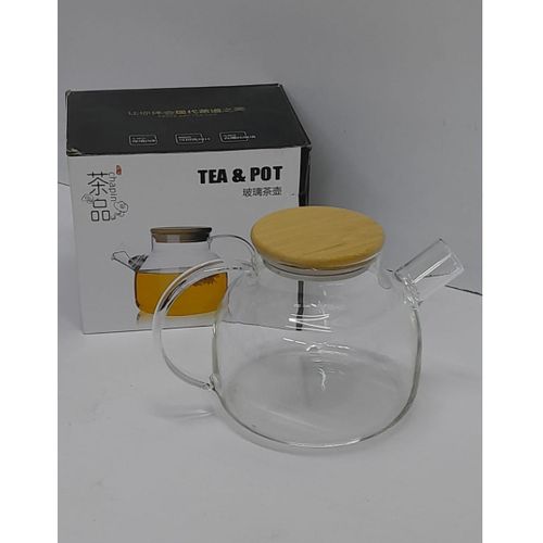 Glass Teapot Kettle 1ltr