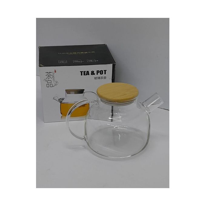 Glass Teapot Kettle 1ltr