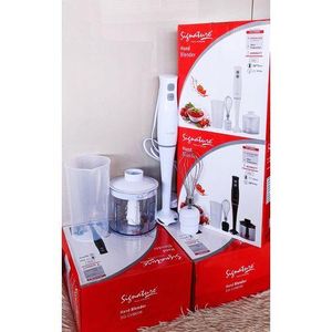 3 In 1 Handheld Immersion Hand Blender Set With Mixing Beaker Chopper Whisk For Smoothies Baby Food Soups