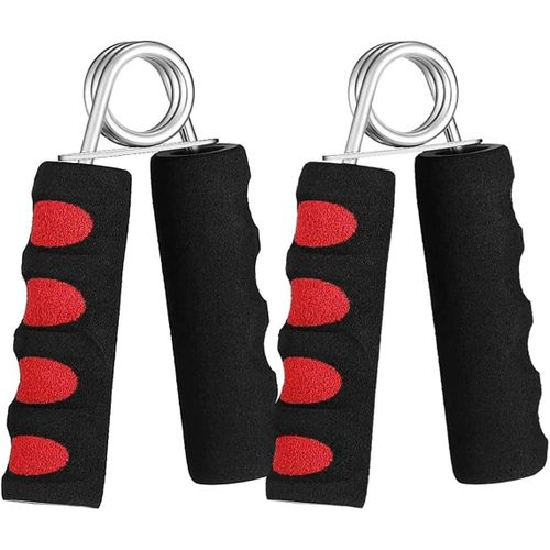 KipFit Hand Grips for Strength Training, Soft Foam Hand Workout Grippers, Strengthen Hand Grip Exerciser, 2 Pack
