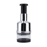 Food Chopper Manual Hand Vegetable Chopper Cutter Dishwasher Safe Slap Onion Chopper for Veggies Onions Garlic Nuts Salads